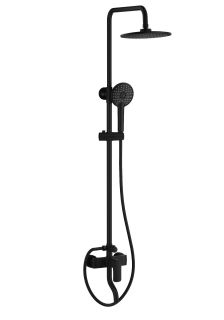 Душевая стойка Wonzon & Woghand Line WW-AE3354-MW чёрный матовый